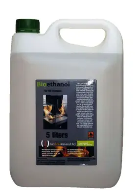 25L (5 x 5L Drums) 'Biola' Premium Bioethanol Fuel