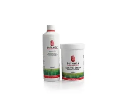 Botanica Anti-Itch Pack (550ml Anti Itch Cream 500ml Cleansing Wash)
