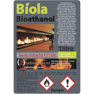 6L 'Biola' Premium Bioethanol Fuel