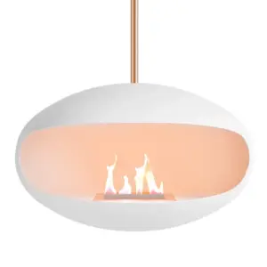 Cocoon Aeris - White Shell with Copper Pole