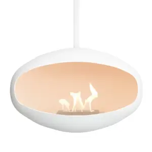 Cocoon Aeris - White Shell with White Pole