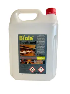 50L (10 x 5L Drums) 'Biola' Premium Bioethanol Fuel